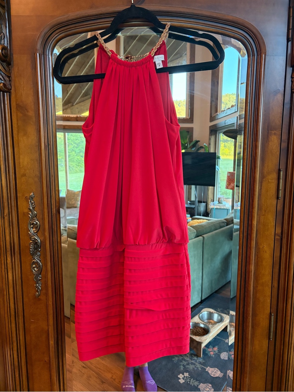 Cache Cocktail Dress 2 - Picture 2 of 5